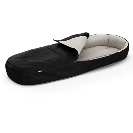 Thule Sleek Stadskinderwagen + GRATIS Voetenzak | Black