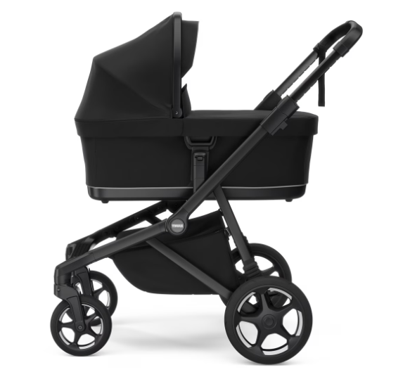 Thule Sleek 2 Stadskinderwagen Met Reiswieg | Black On Black - PRE ORDER LEVERING VANAF 15/09