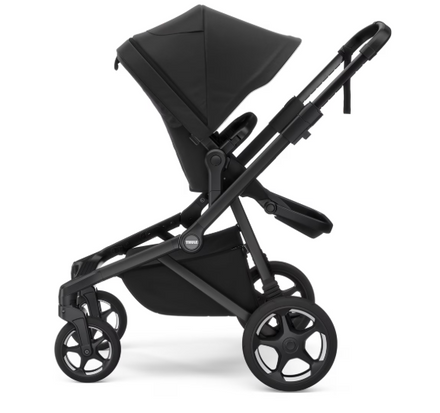 Thule Sleek 2 Stadskinderwagen Met Reiswieg | Black On Black - PRE ORDER LEVERING VANAF 15/09