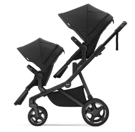Thule Sleek 2 Stadskinderwagen Met Reiswieg | Black On Black - PRE ORDER LEVERING VANAF 15/09