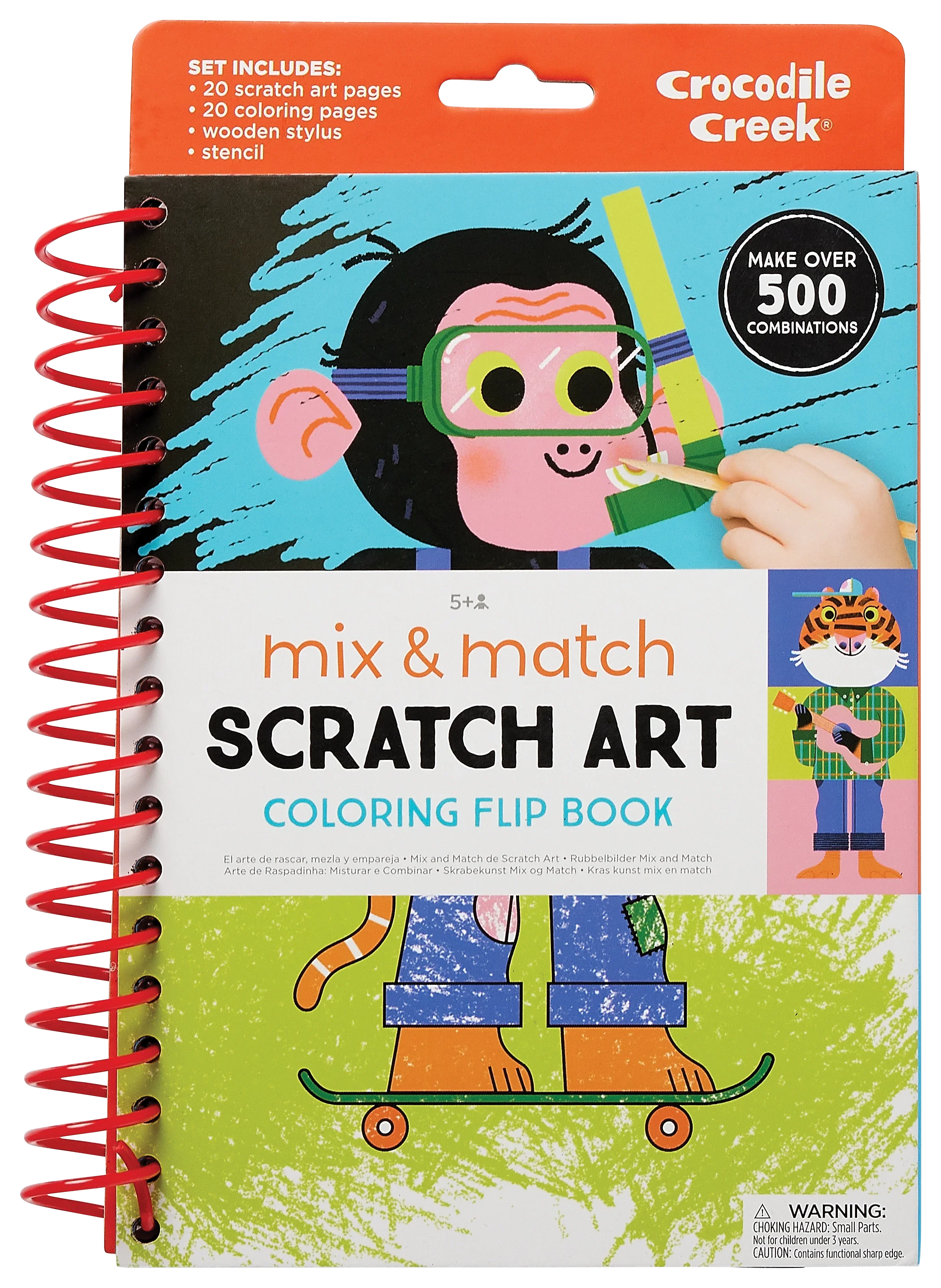 Crocodile Creek Knutselset Kraskaarten | Dieren