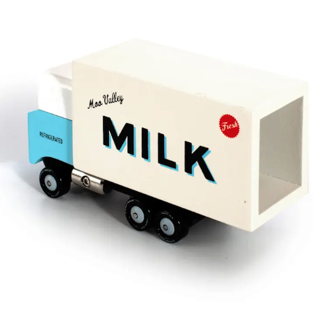 Candylab Toys Speelgoedwagen | Milk Truck