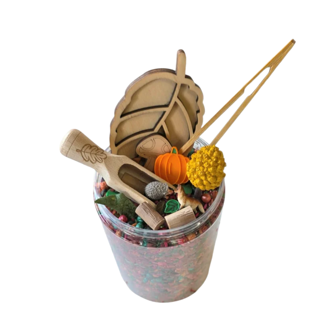 SensoryFun Speelrijst Mix PourAndPlay 1.2kg | Into the woods