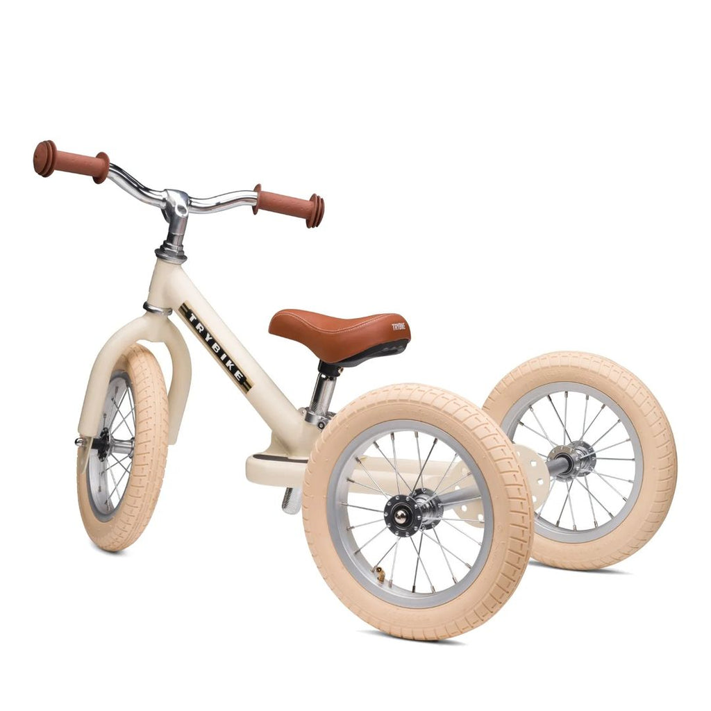 Trybike Steel Loopfiets 2-in-1 | Cream - VERZENDING VANAF 02/01/2025