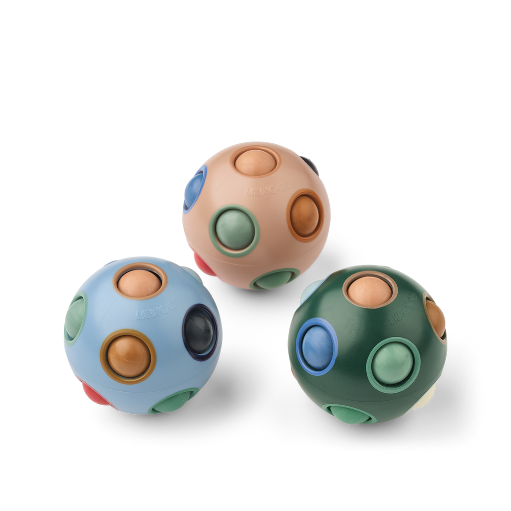 Liewood Solene Puzzelbal 3-pack | Pale Tuscany Mix