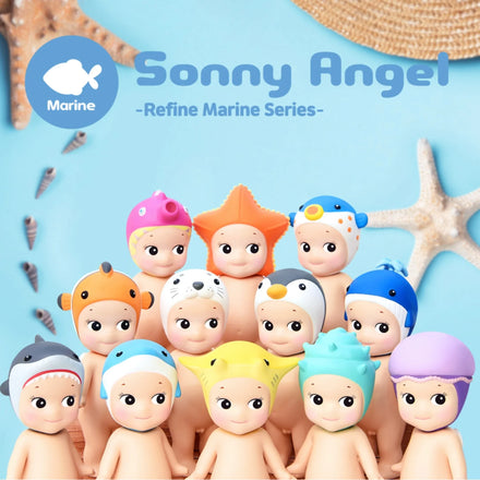 Marine Series van Sonny Angel met 12 verschillende figuurtjes om te verzamelen, te koop bij De Gele Flamingo