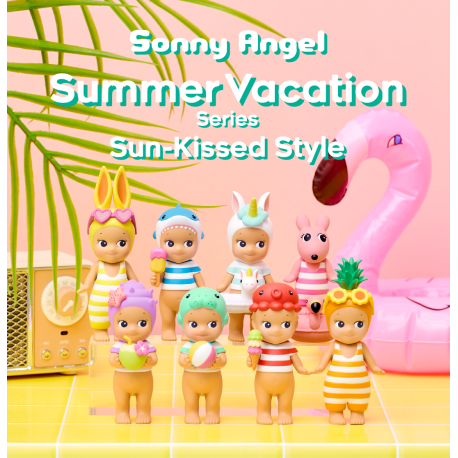 Sonny Angel Gelukspopje Summer Vacation Series Sun-Kissed Style in matrozenoutfit, bij De Gele Flamingo