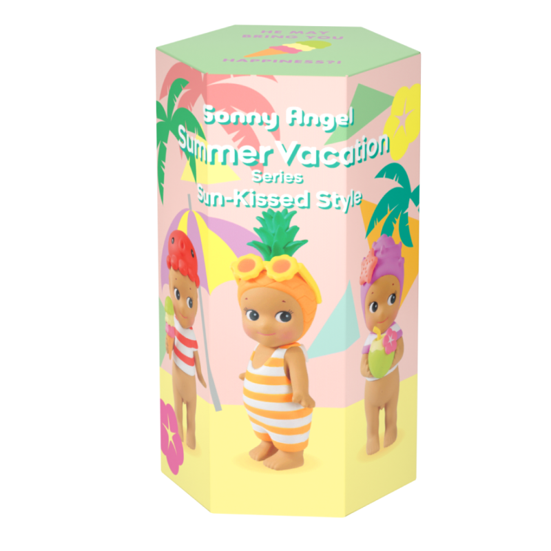 Sonny Angel Gelukspopje Summer Vacation Series Sun-Kissed Style in matrozenoutfit, bij De Gele Flamingo