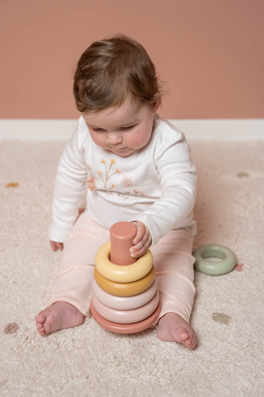 Little Dutch Stapelbare Ringen | Roze