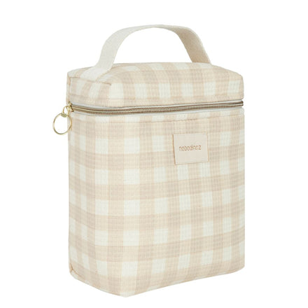 * Nobodinoz Concerto Thermische Lunchtas | Ivory Checks
