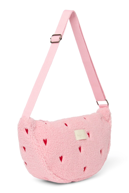 Studio Noos Adult Fanny Pack | Lichtroze Teddy Hearts