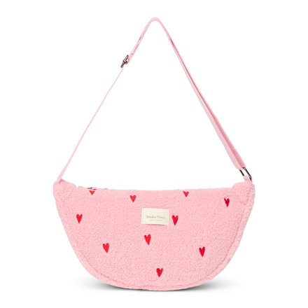 Studio Noos Adult Fanny Pack | Lichtroze Teddy Hearts