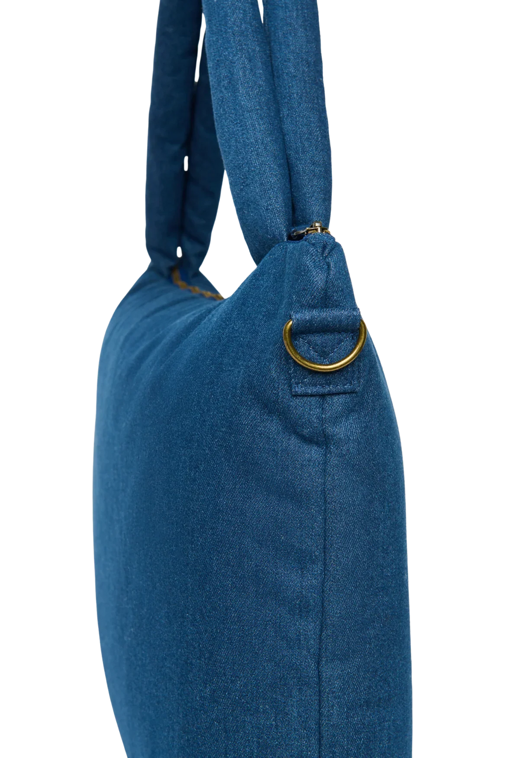 Studio Noos Luiertas met rits | Donkerblauwe Denim