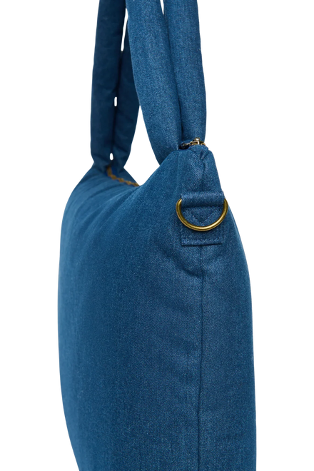 Studio Noos Luiertas met rits | Donkerblauwe Denim