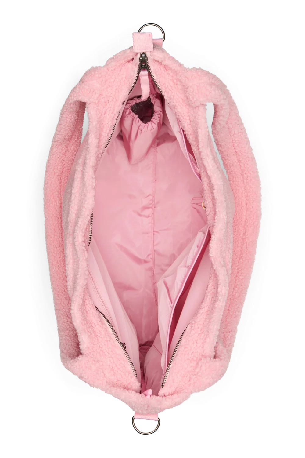 Studio Noos teddy luiertas lichtroze met geborduurde hartjes, De Gele Flamingo