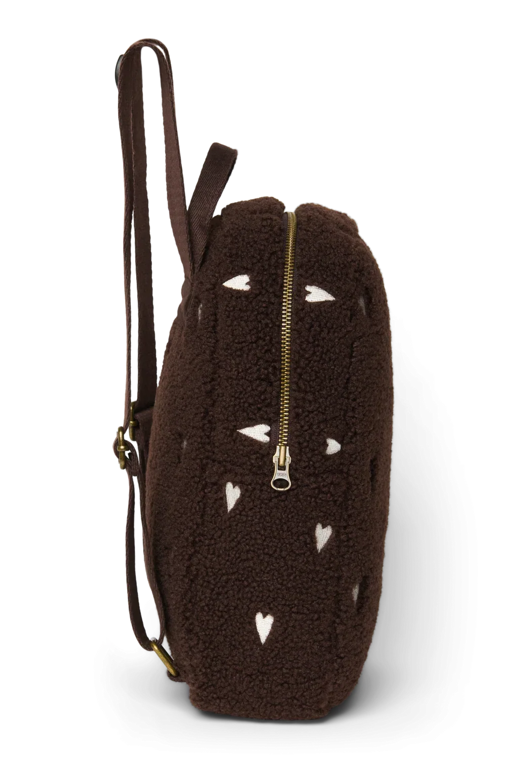 Studio Noos Mini Rugzakje | Chocolate Teddy Hearts