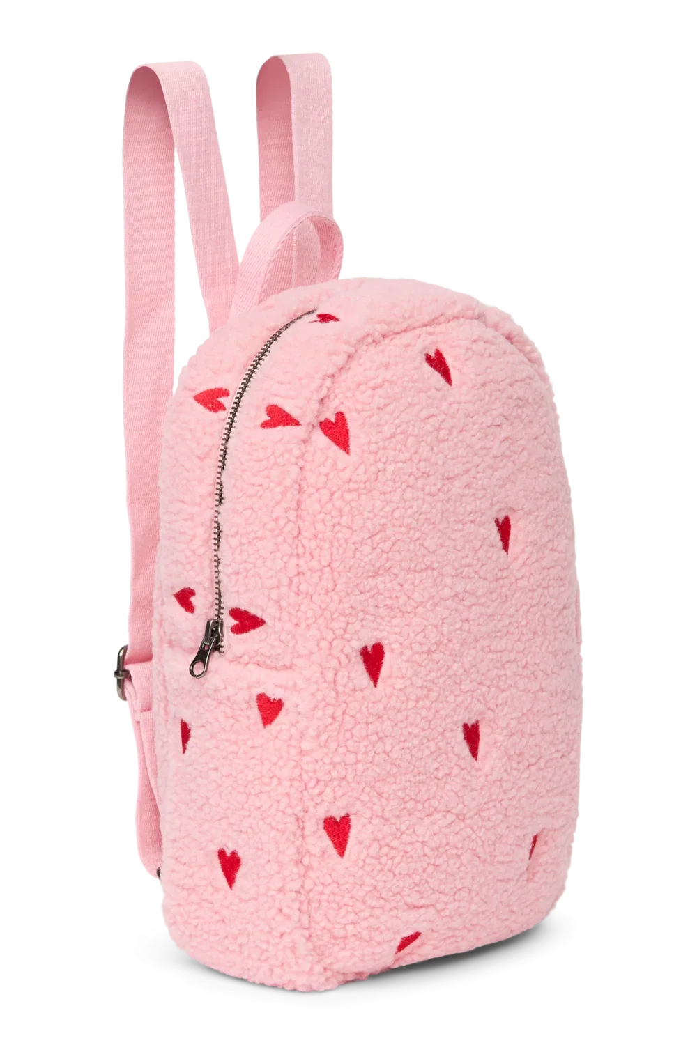 Studio Noos Mini Rugzakje | Lichtroze Teddy Hearts