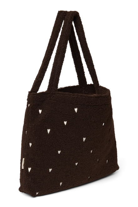 Studio Noos Mom Bag | Chocolate Teddy Hearts