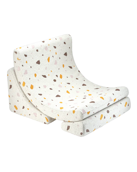 Wigiwama Beanbag Moon Chair | Terrazzo Marble