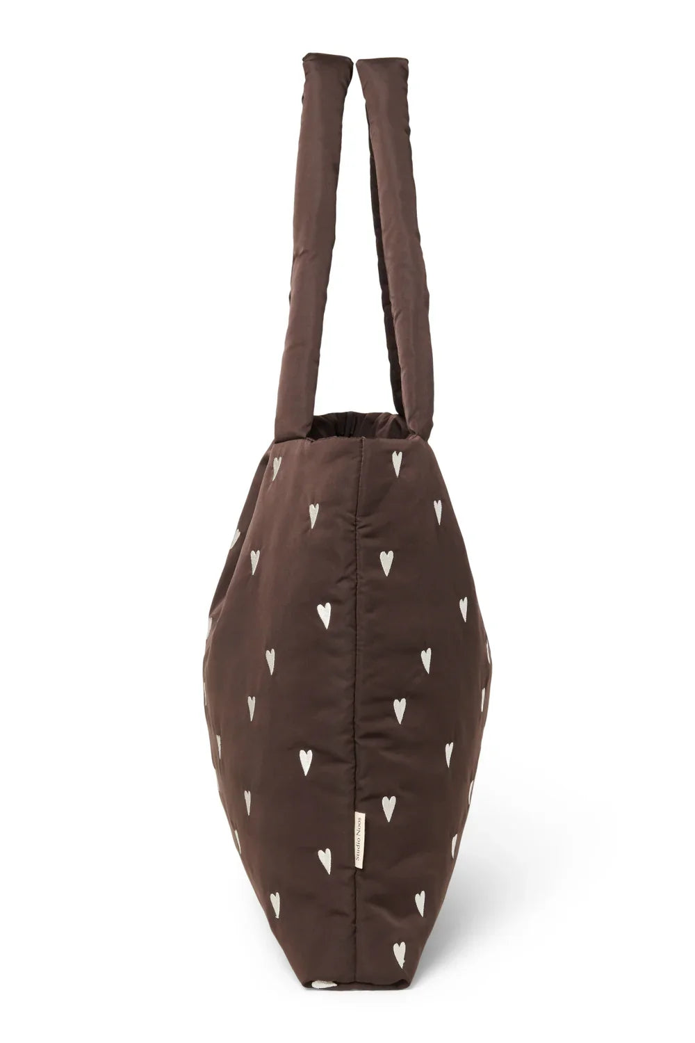 Studio Noos Mom Bag Brown Puffy Hearts