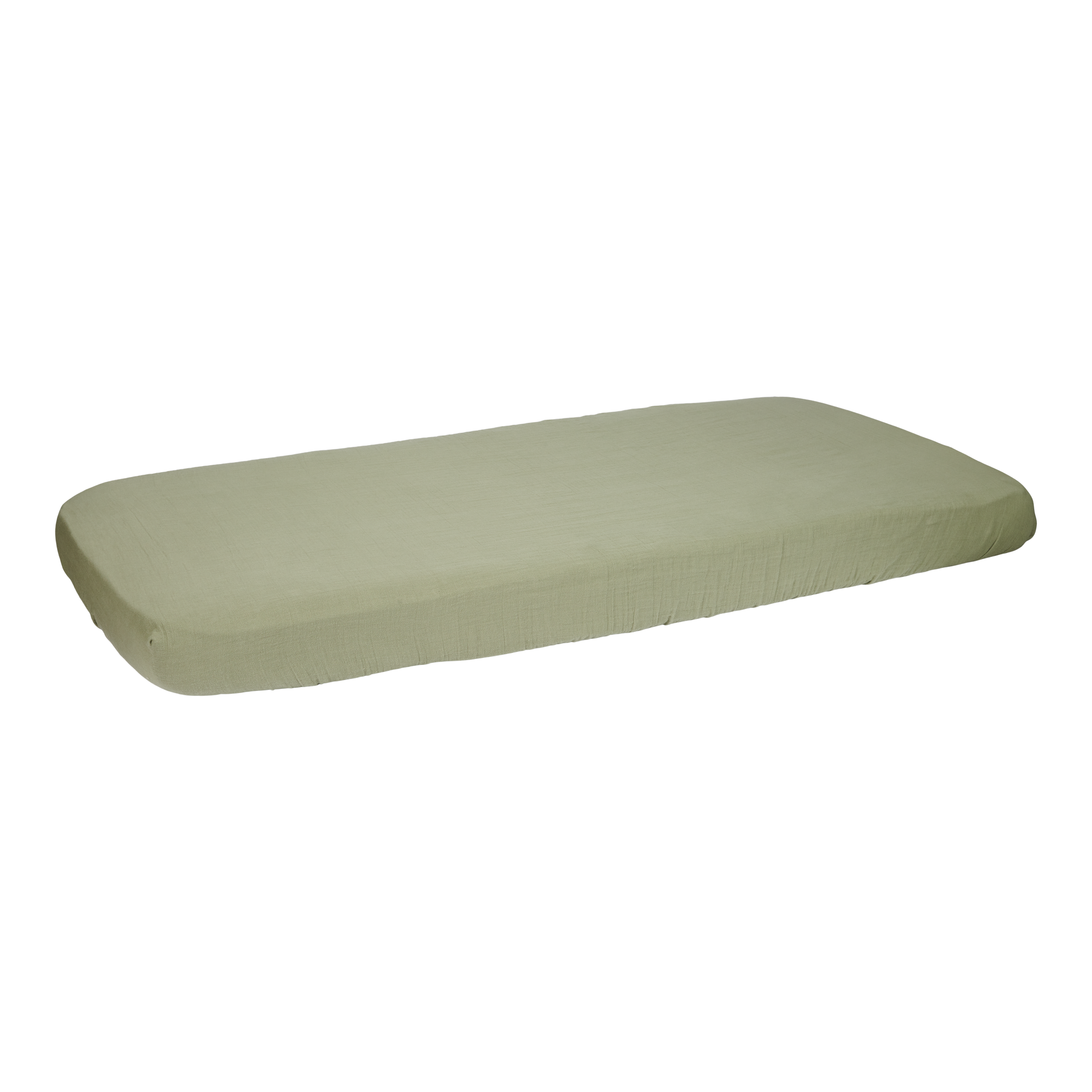 * Little Dutch Hoeslaken 40x80cm Wieg | Olive
