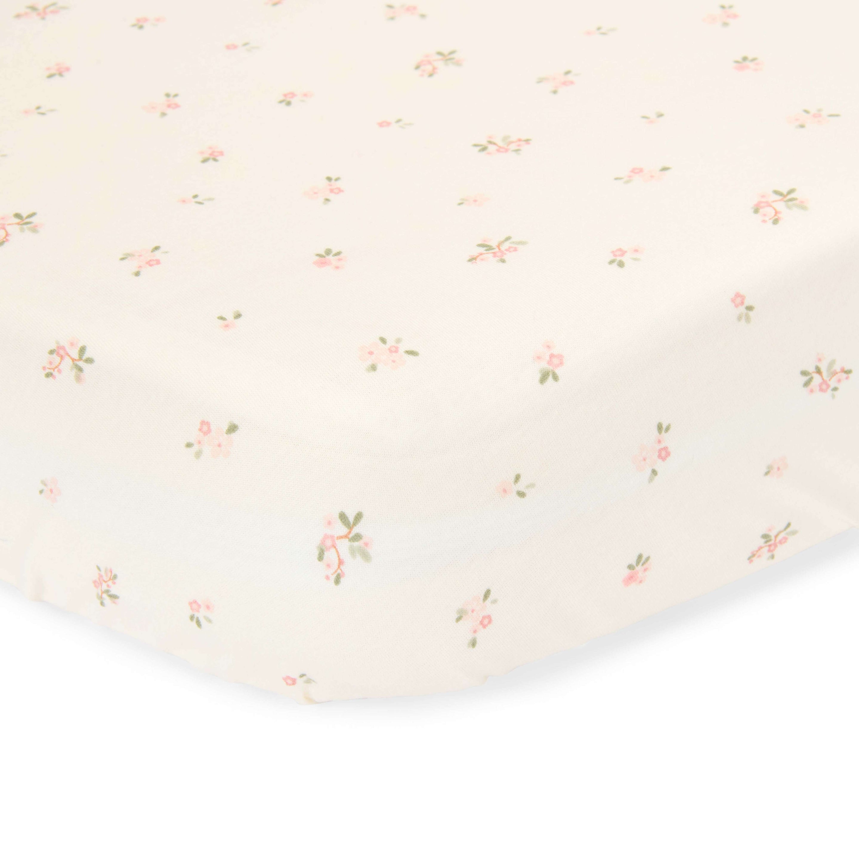 * Little Dutch Hoeslaken 1-Persoons Fairy Blossom | Wit