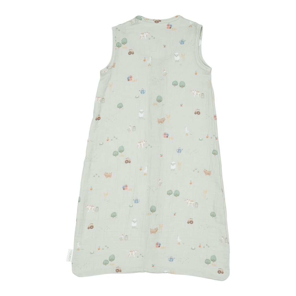 * Little Dutch Slaapzak zomer hydrofiel 110cm | Little Farm
