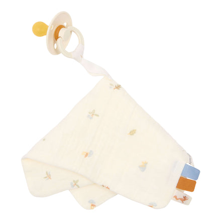 * Little Dutch Speendoekje Hydrofiel Forest Treasures | Wit