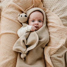 Hvid Teddy Tokki Knuffeldoekje | Sand