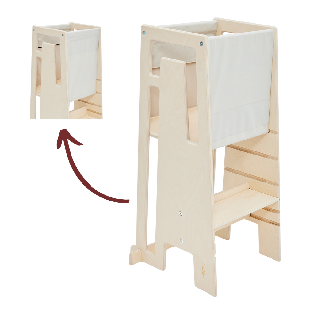 Tuki Discovery Cloth Voor Leertoren | Sand