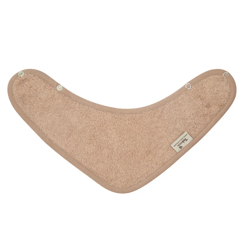 Timboo Bandana Slab Bamboe Kwijlsjaaltje Dubbele Laag | Savannah Sand