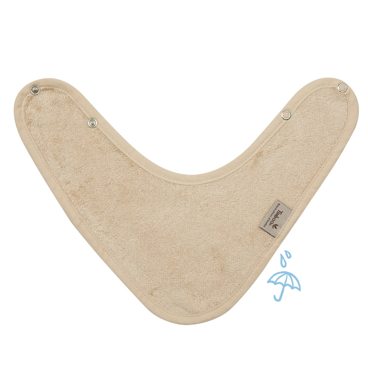 Timboo Bandana Slab Bamboe Waterproof | Frosted Almond
