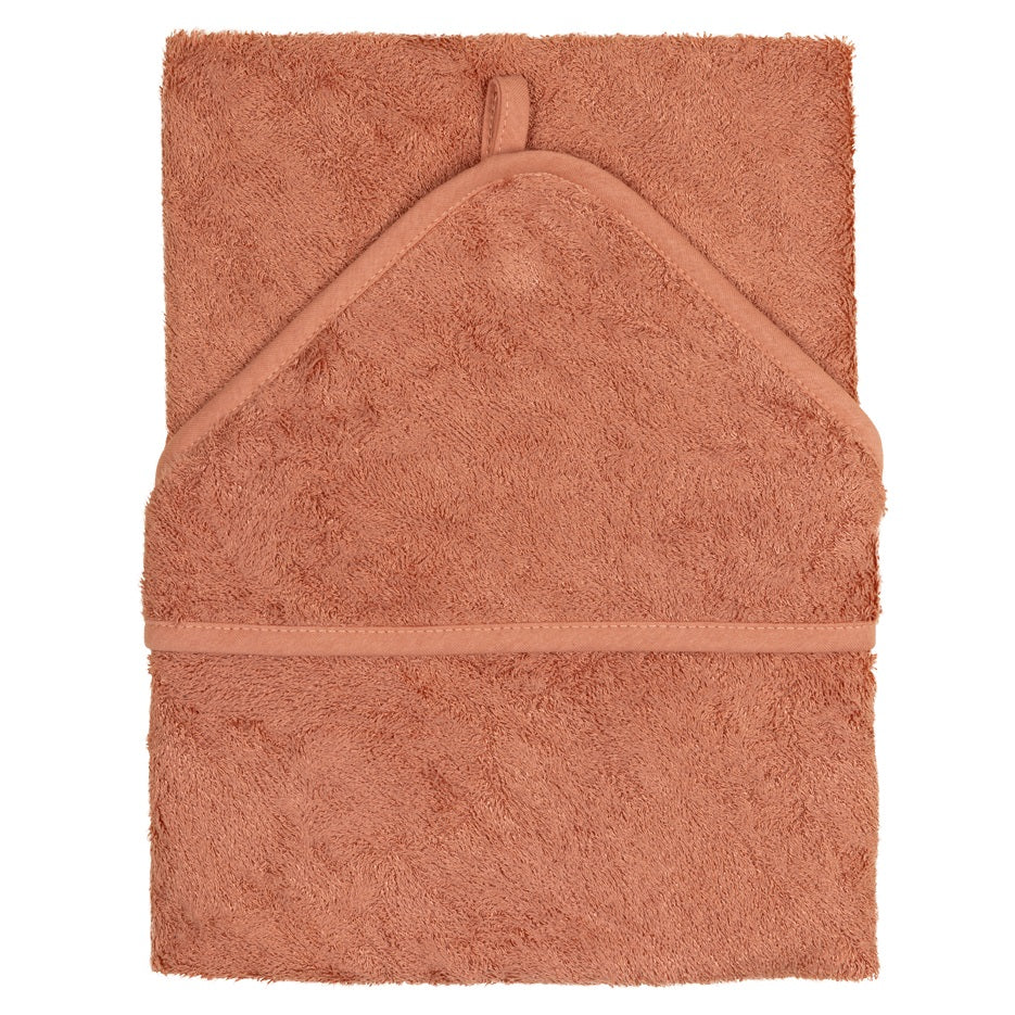 Timboo Badcape Bamboo 74x74cm | Sunrise Orange