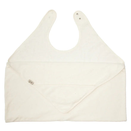 Timboo Badcape Ouder/Baby Bamboo 98x104cm | Daisy White