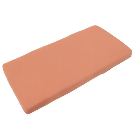 Timboo Hoeslaken Bamboe 70x140cm | Sunrise Orange