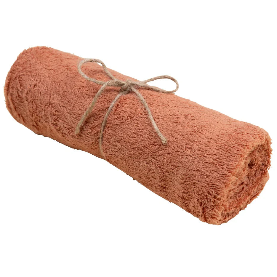 Timboo Handdoek 74x110cm | Sunrise Orange