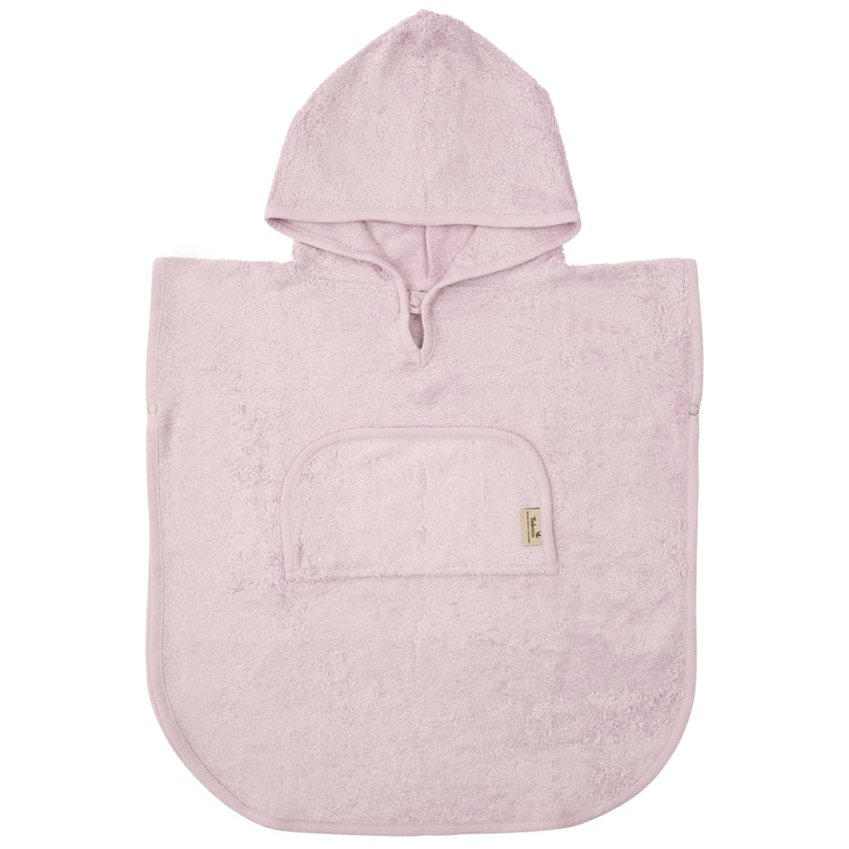 * Timboo Poncho Met V-Hals Bamboo 4-6Y | Silky Lilac