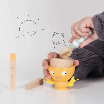 Le Toy Van Houten Eitjesset Chicky Chick
