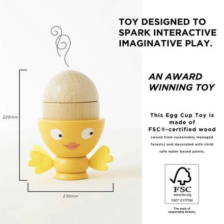 Le Toy Van Houten Eitjesset Chicky Chick