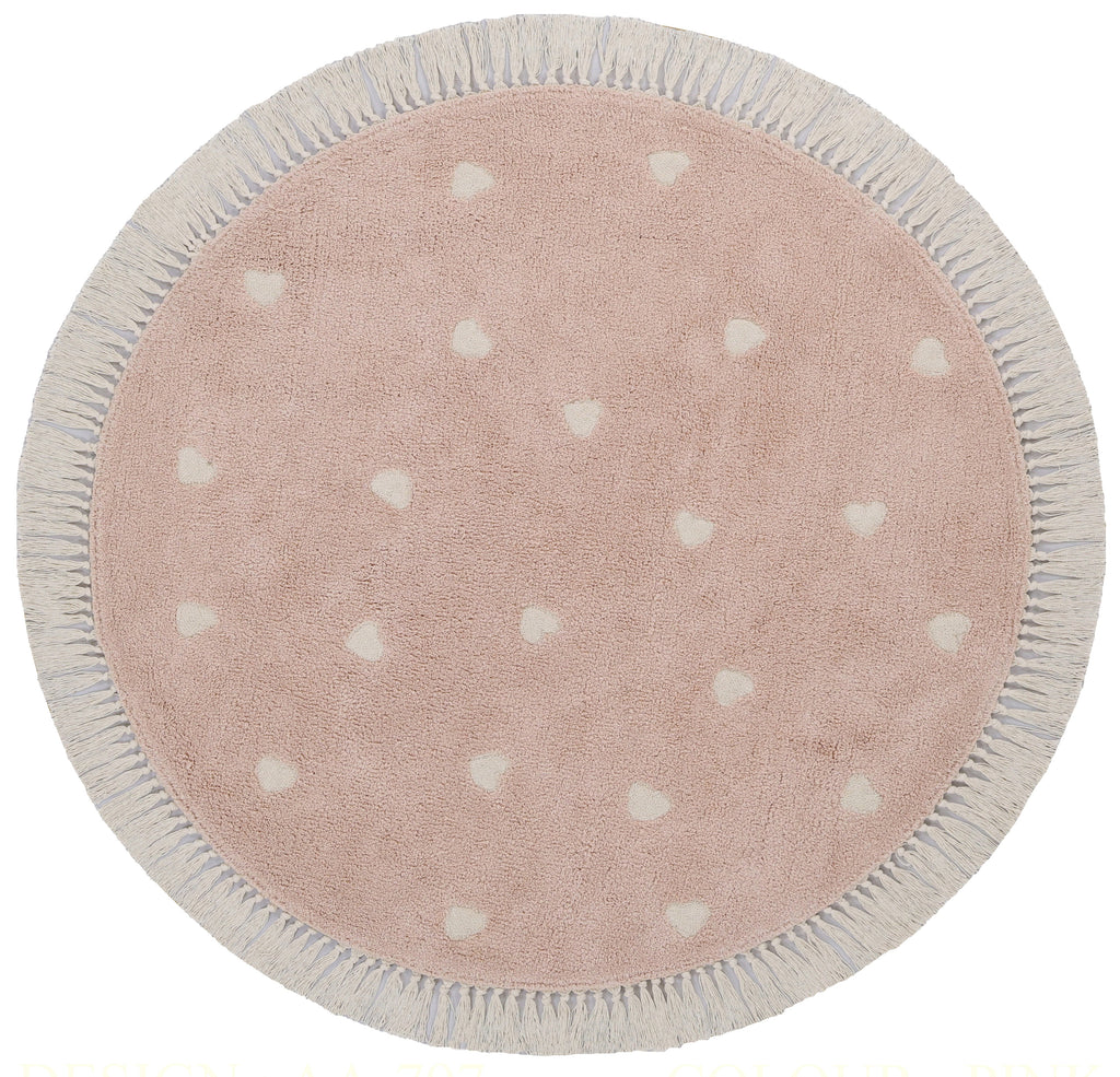 Tapis Petit Tapijt Rond 120x120 cm | Fleur