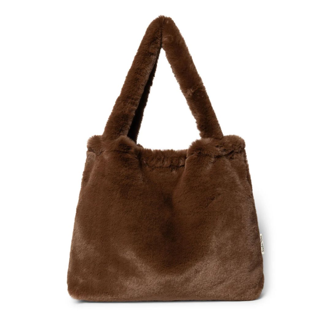 Studio Noos Mom Bag Faux Fur | Brown*