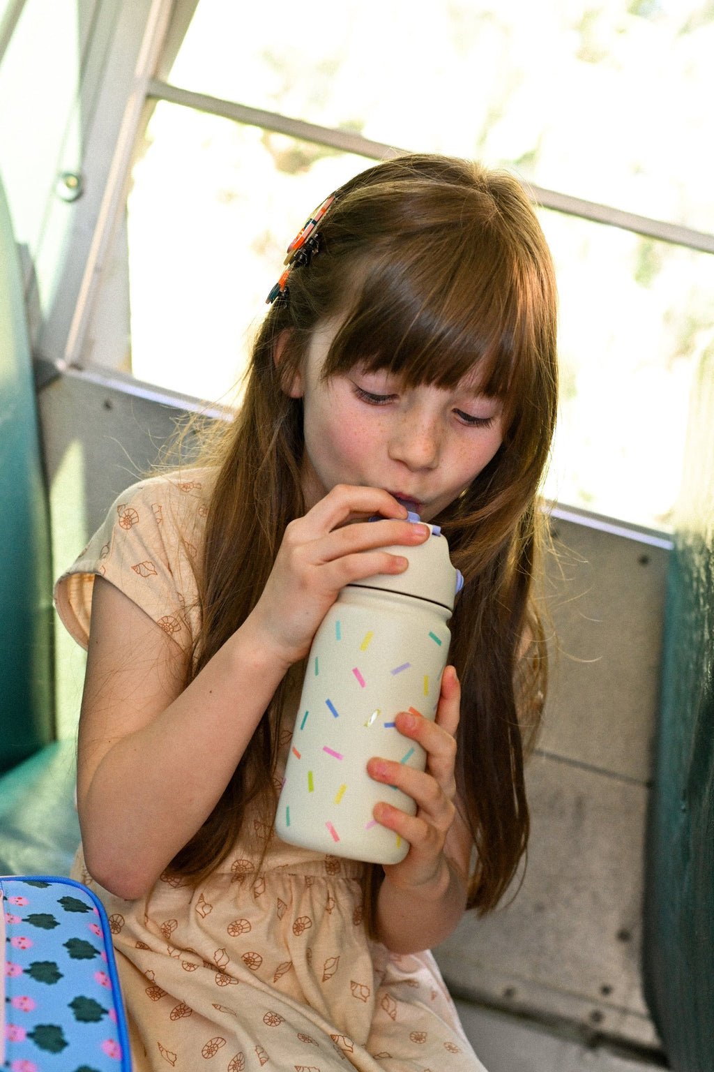 The Cotton Cloud RVS Drinkfles 420ml | Confetti