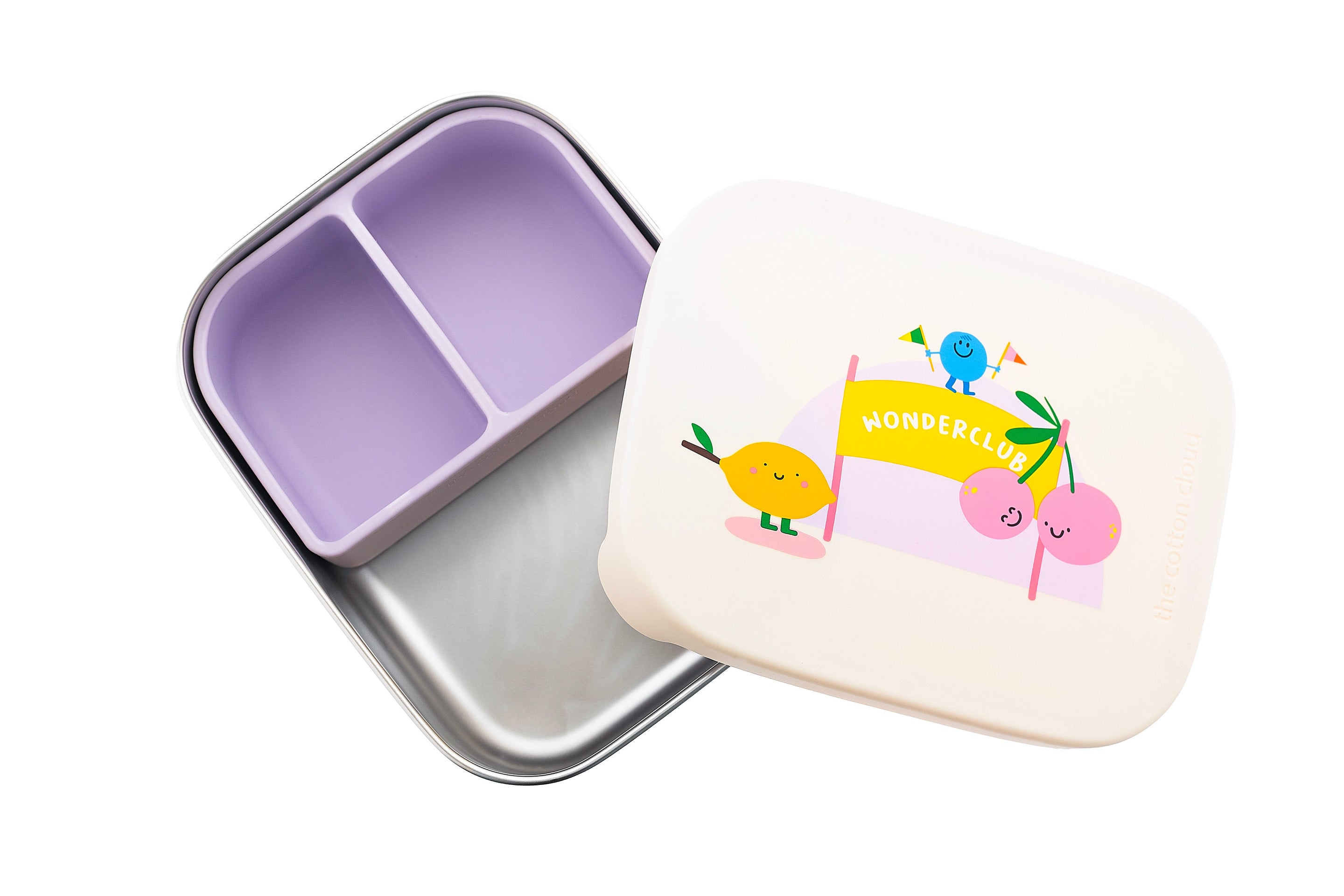 The Cotton Cloud RVS Lunchbox | Cherry Pop