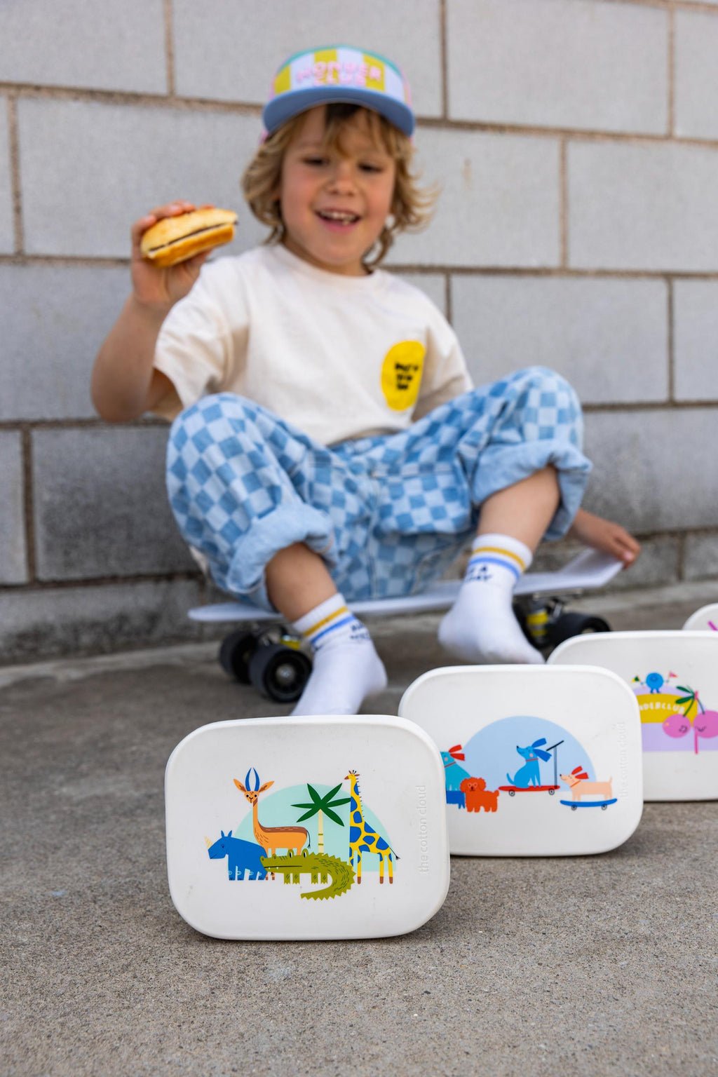 The Cotton Cloud RVS Lunchbox | Croc Rock