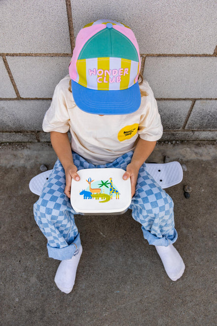 The Cotton Cloud RVS Lunchbox | Croc Rock