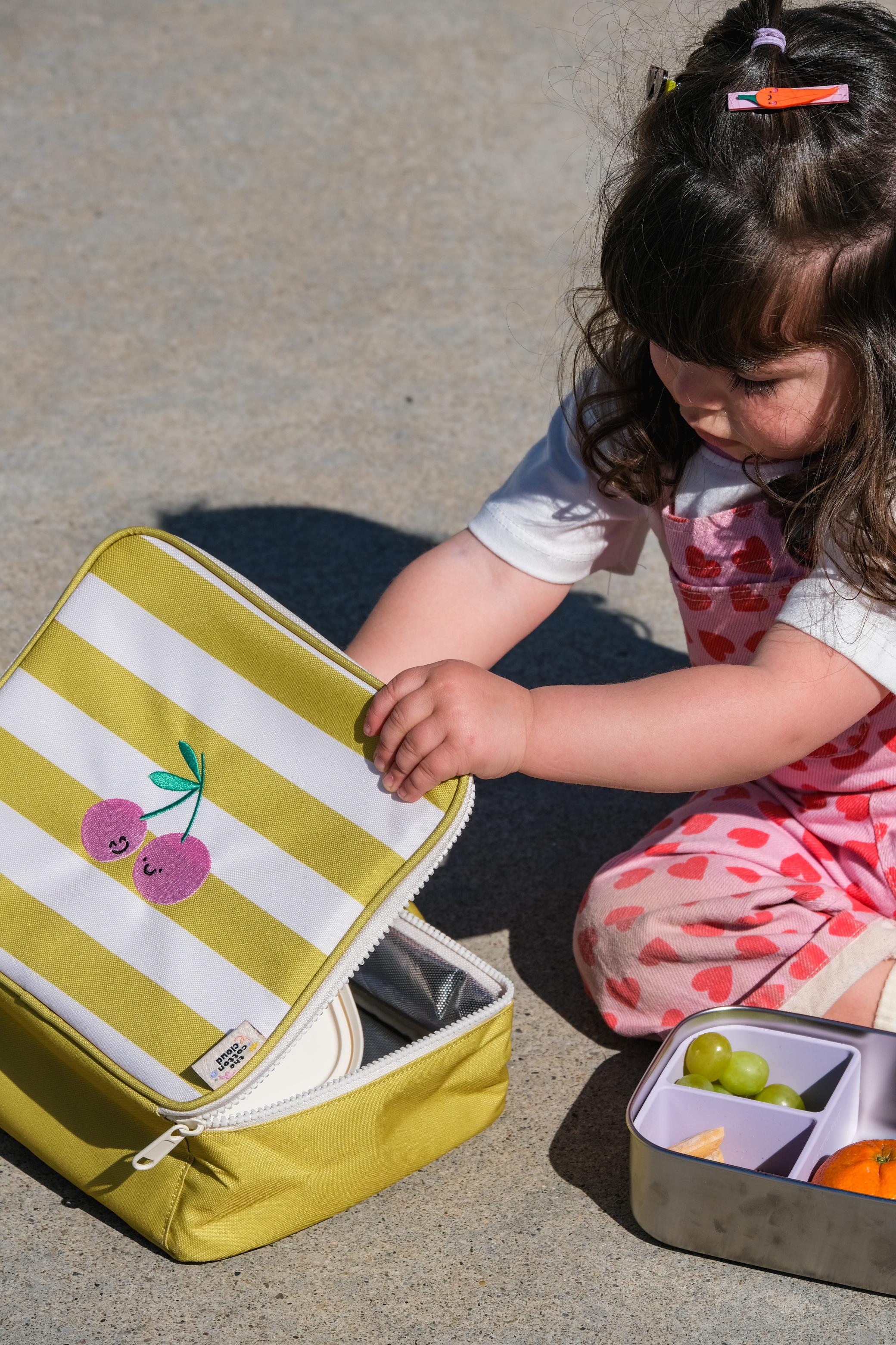 The Cotton Cloud Thermische Lunchtas | Cherry Pop