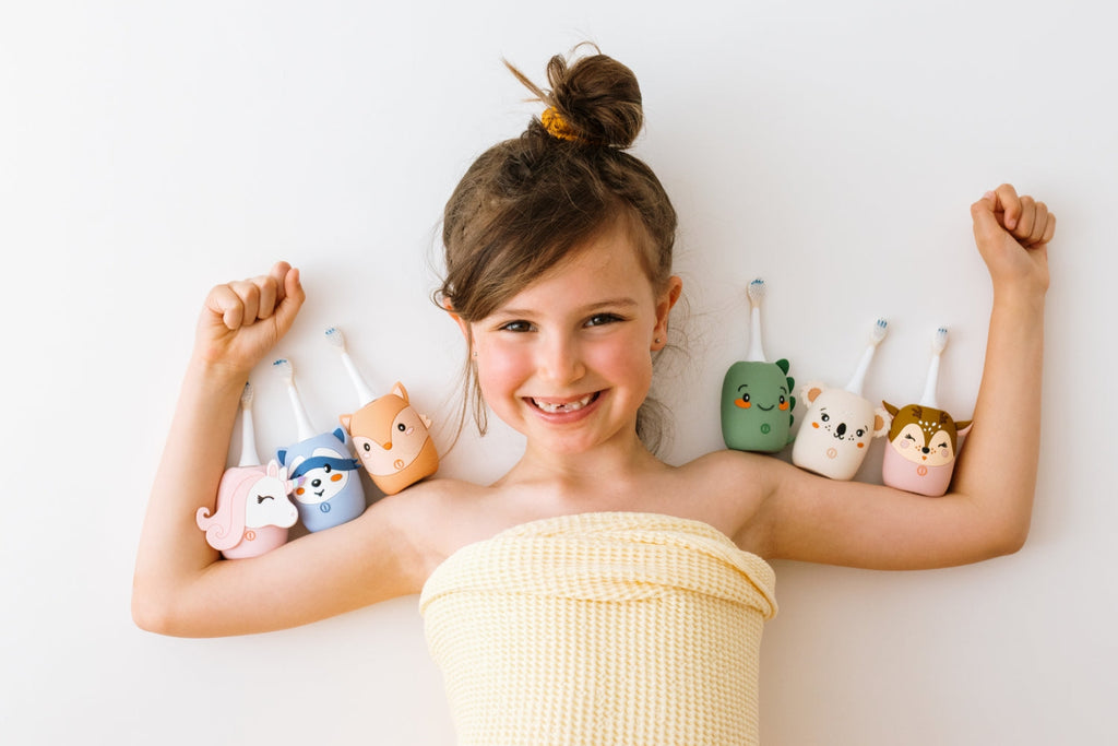 The Zoofamily Zoo Toothbrush Eenhoorn sonische kindertandenborstel, sfeerbeeld