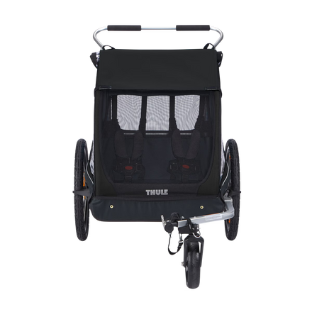 Thule Coaster XT Dubbelzit Fietstrailer | Black