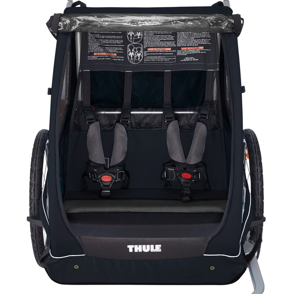 Thule Coaster XT Dubbelzit Fietstrailer | Black
