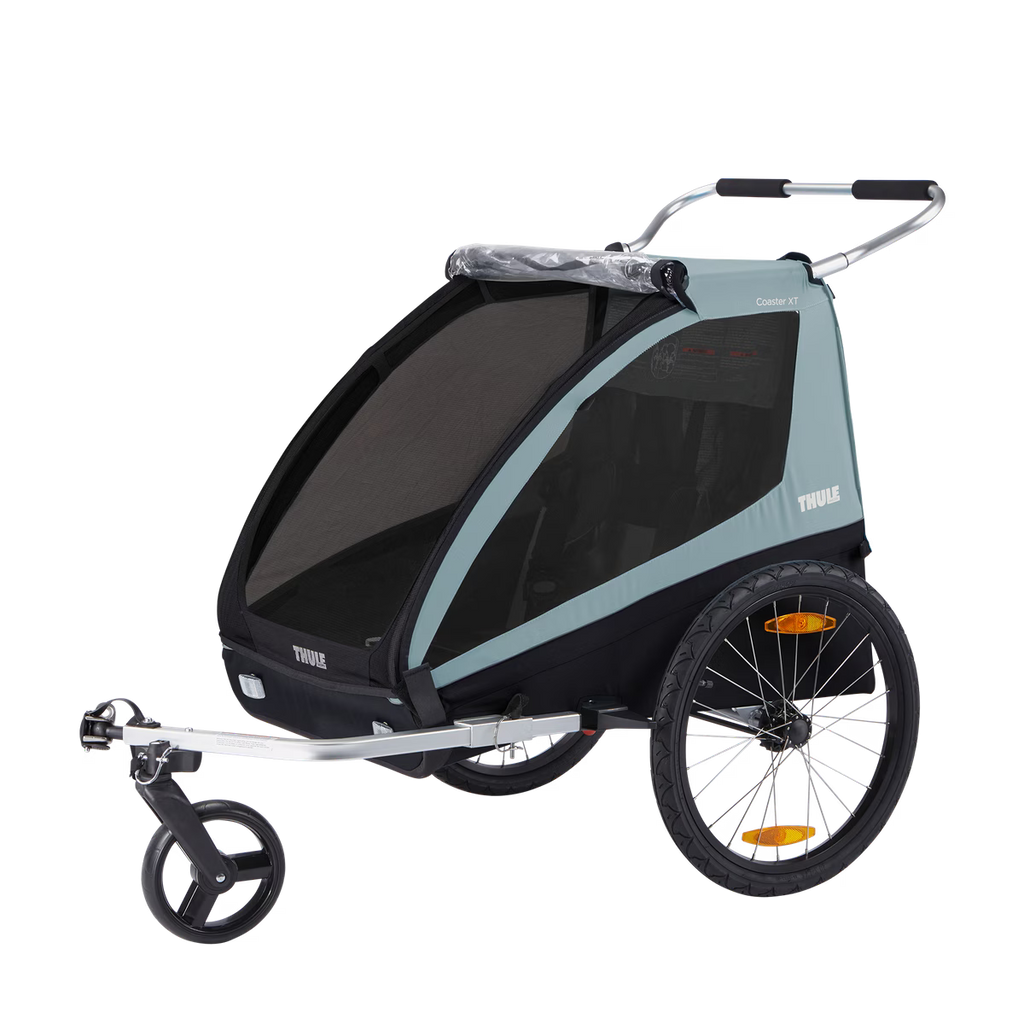 Thule Coaster XT Dubbelzit Fietstrailer | Soft Blue